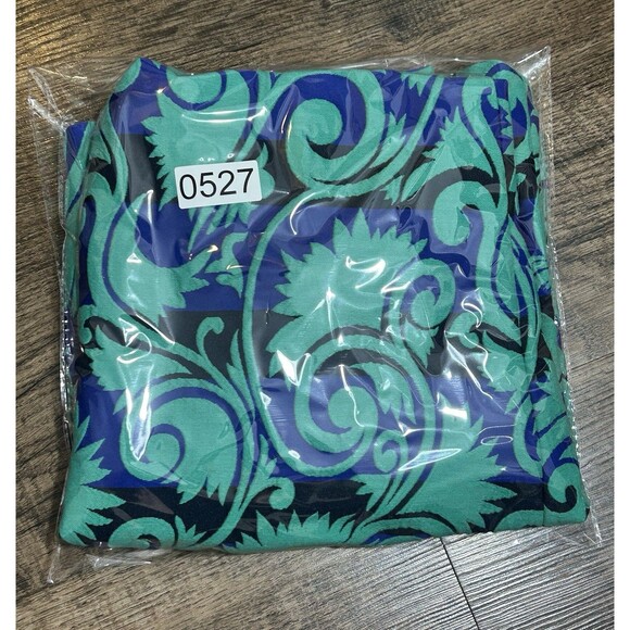 J.Crew Dress 0 G1061 Blue Green‎ Baroque Scroll Sheath Sleeveless Jacquard SP17 - Picture 13 of 13